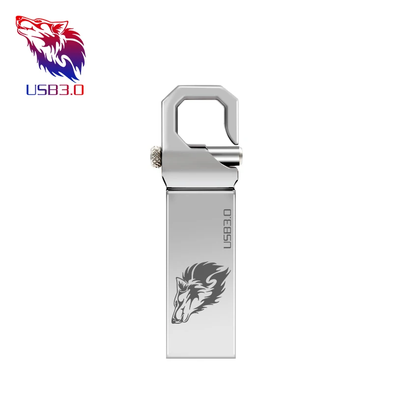 silver Usb 3,0 флеш-накопитель 8 ГБ 16 ГБ 32 ГБ USB флеш-накопитель водонепроницаемый USB накопитель 64 ГБ 128 ГБ флеш-накопитель USB флеш-накопитель Высокая скорость - Цвет: silver
