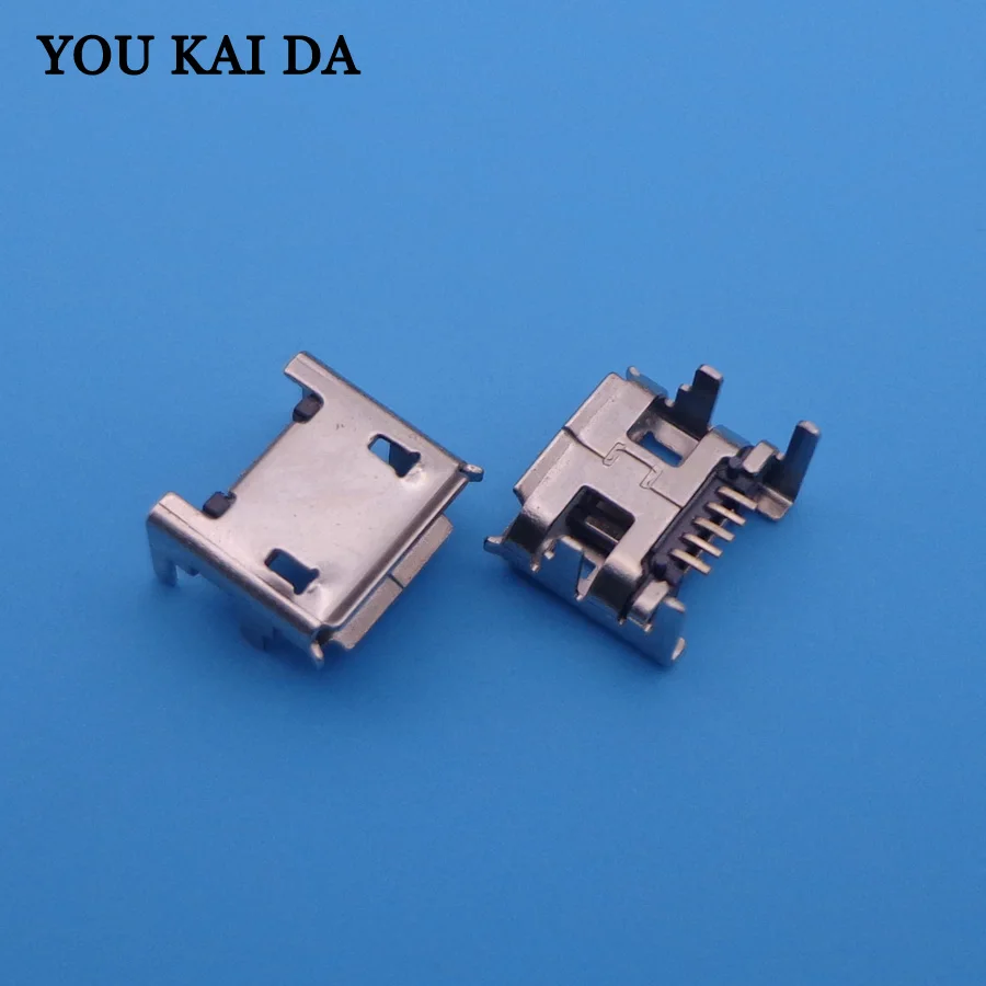 5 контактный разъем питания Micro USB для зарядки и передачи данных 4 фута DIP SMD