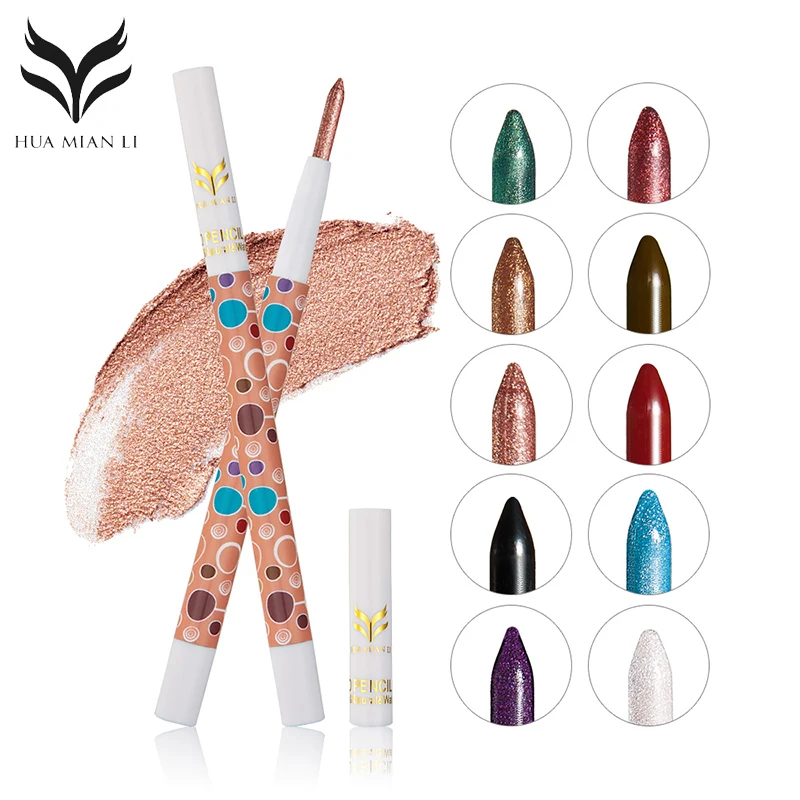 HUAMIANLI10 Colors Matte Waterproof Eye Shadow Pen Pearl Long Lasting Easy To Wear Fashion Makeup Cosmetics Tools |