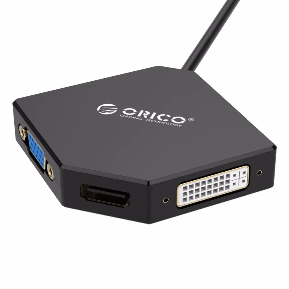 Адаптер ORICO DPT HDV3 DP к HDMI DVI VGA кабель Thunderbolt порт дисплея для Apple MacBook Air Pro IMac|to hdmi|hdmi