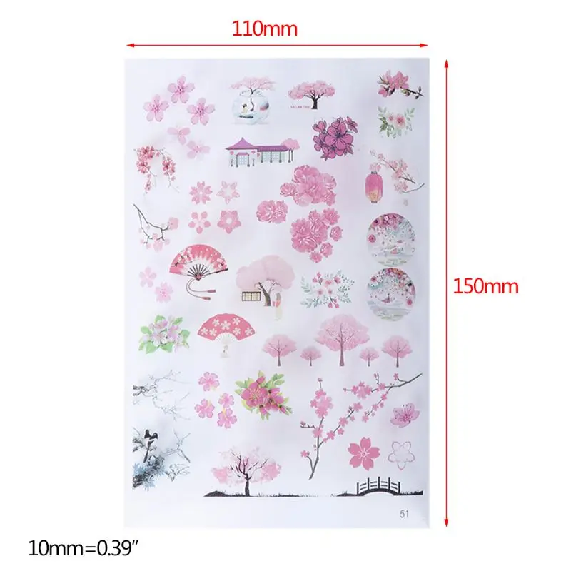 

UV Resin Epoxy Resin Crafts Materials Filler Sticker Floral Colorful Translucent Crystal Animal Landscape Jewelry Making Tools