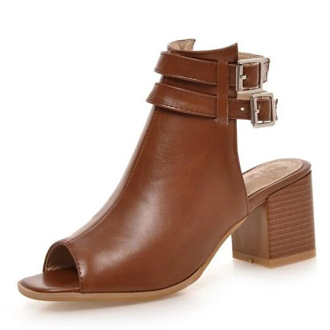 Женские сандалии с открытым носком летние сексуальные размер 40 41 42 43 aa0779