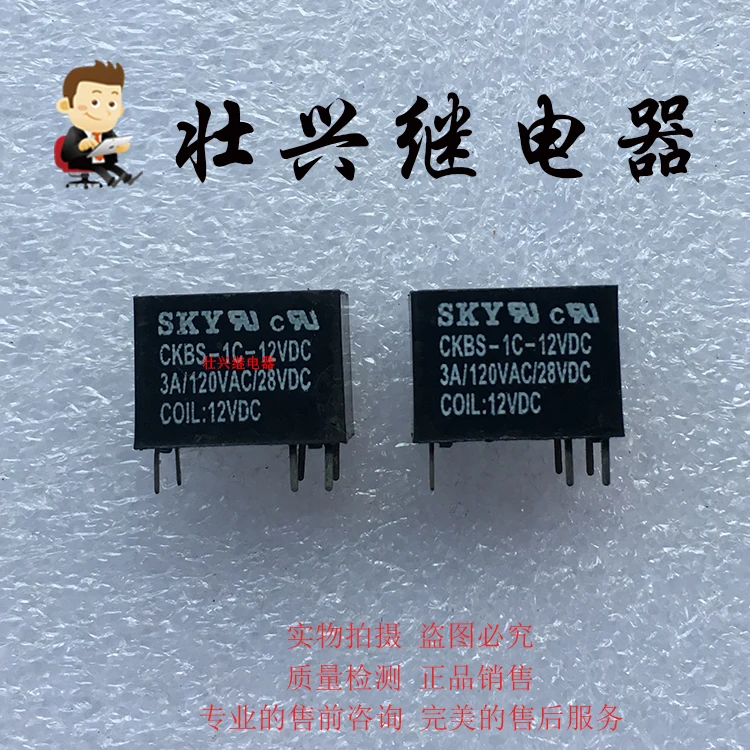 CKBS 1C 12VDC 6PIN3A/120VAC/28VDC|Реле| |