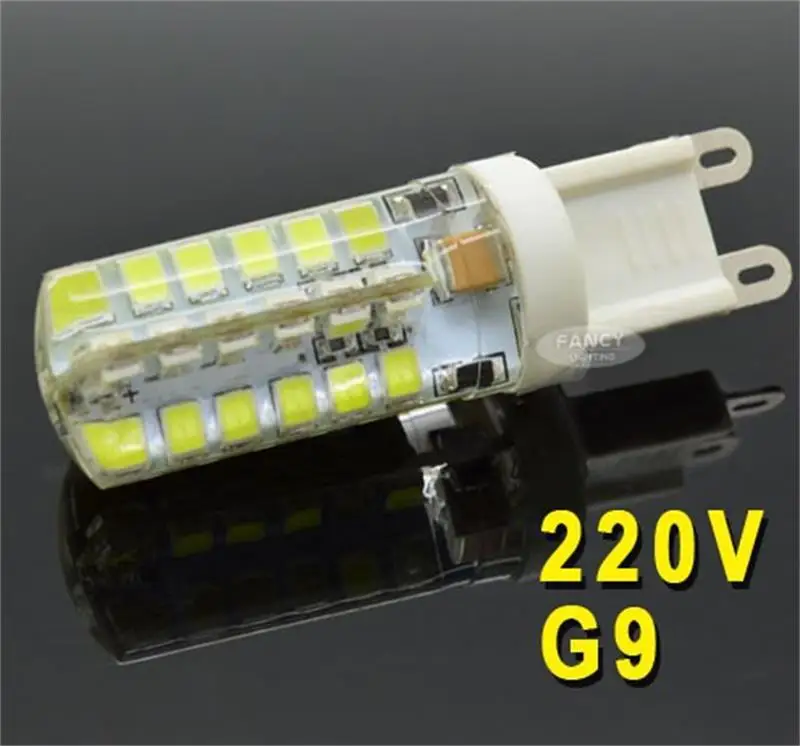 Светодиодная лампа g9 5 Вт 10 220 В smd 2835 3014 энергосберегающая прожекторная для Люстра