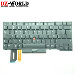 new original es spanish backlit keyboard for lenovo thinkpad e480 e490 t480s l480 t490 t495 l390 l380 yoga l490 p43s laptop free global shipping