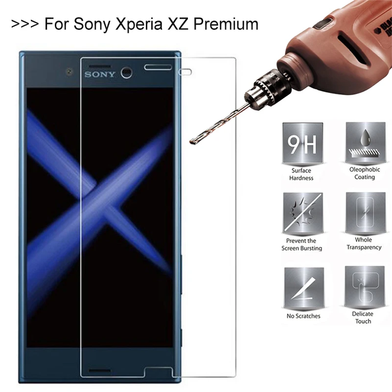 9H 2.5D 0 26 мм Закаленное стекло протектор для Sony Xperia XZ Premium G8141 G8142 Защитная пленка