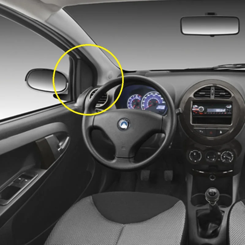 Автомобильное окно интерьера треугольная отделка крышки для Geely LC Cross GC2 RV GX2 Emgrand