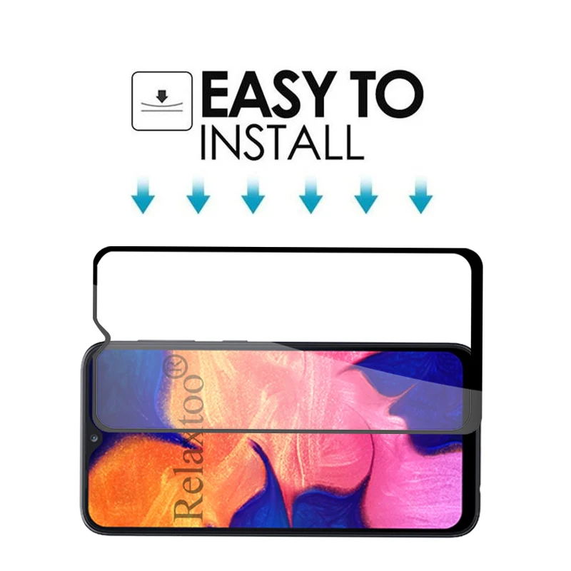2pcs tempered glass For samsung galaxy a10 protective glass on the sumsung samsun a 10 10a a105 a105F sm-105F screen protector
