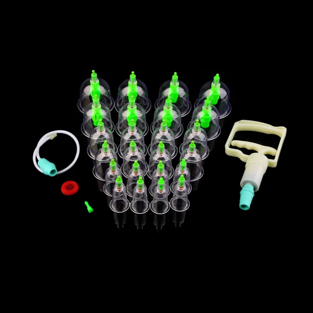 Набор из 24 банок китайская медицинская банка биомагнитный массаж тела