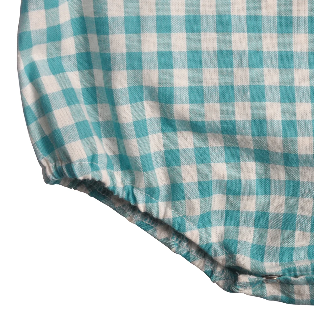 Одежда для маленьких девочек боди из хлопковой ткани с рисунком краба