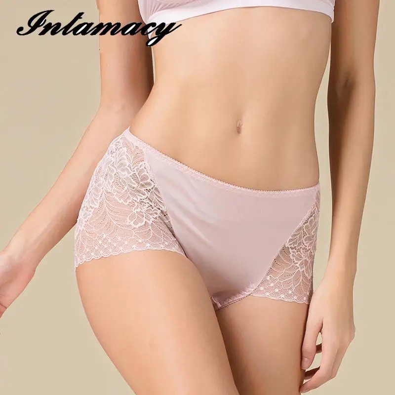 100% шелковое летнее Новое нижнее белье женские сексуальные кружевные дышащие