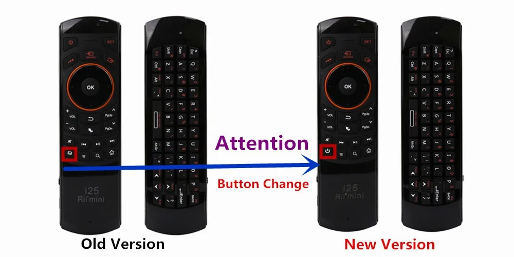 Rii Mini i25 2,4G Беспроводная русская английская Клавиатура Fly Air mouse IR удлинитель обучающий пульт дистанционного управления для Android Smart tv IP tv