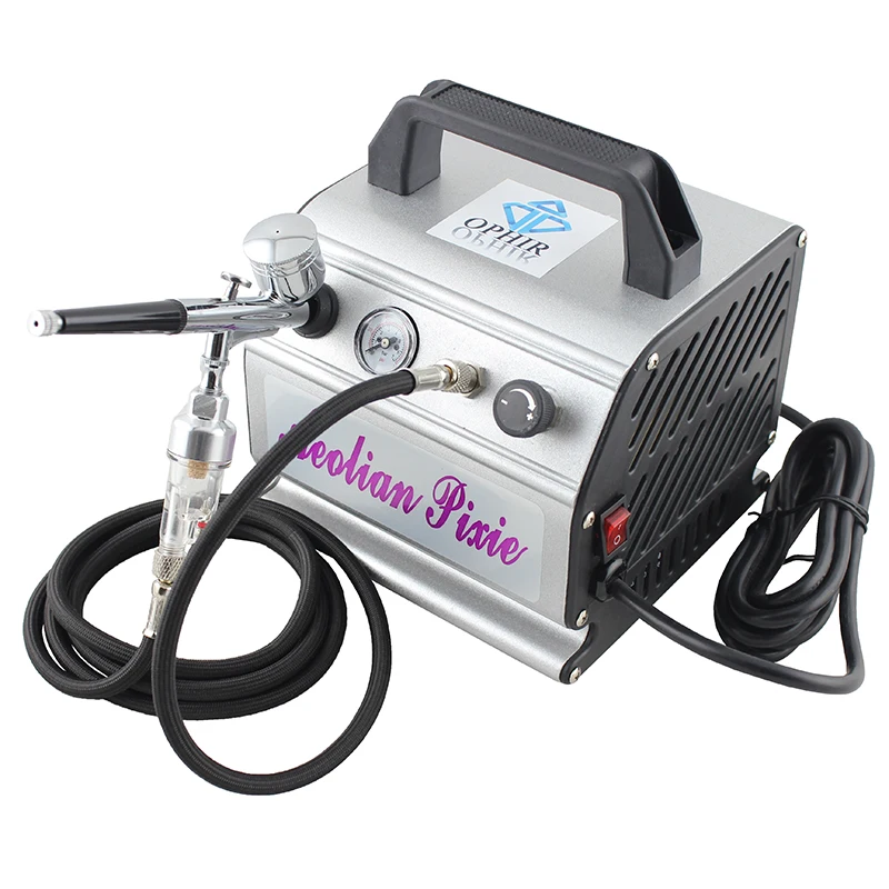 2 шт. Гравитационный Аэрограф Двойного действия 110 В 220 В|airbrush kit|airbrush paint kitdual action |