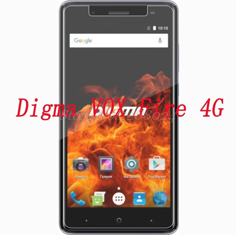 Закаленное стекло 9H для смартфона Digma VOX Fire 4G 5 дюймов Взрывозащищенная защитная