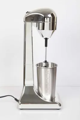 220V Электрический молочной пены для Кофе молоко пенообразователь холодной и горячей воды, доильный аппарат для капучино нарядное Кофе Кубок пенообразователь, Еда смеситель Кухня - Цвет: Silver