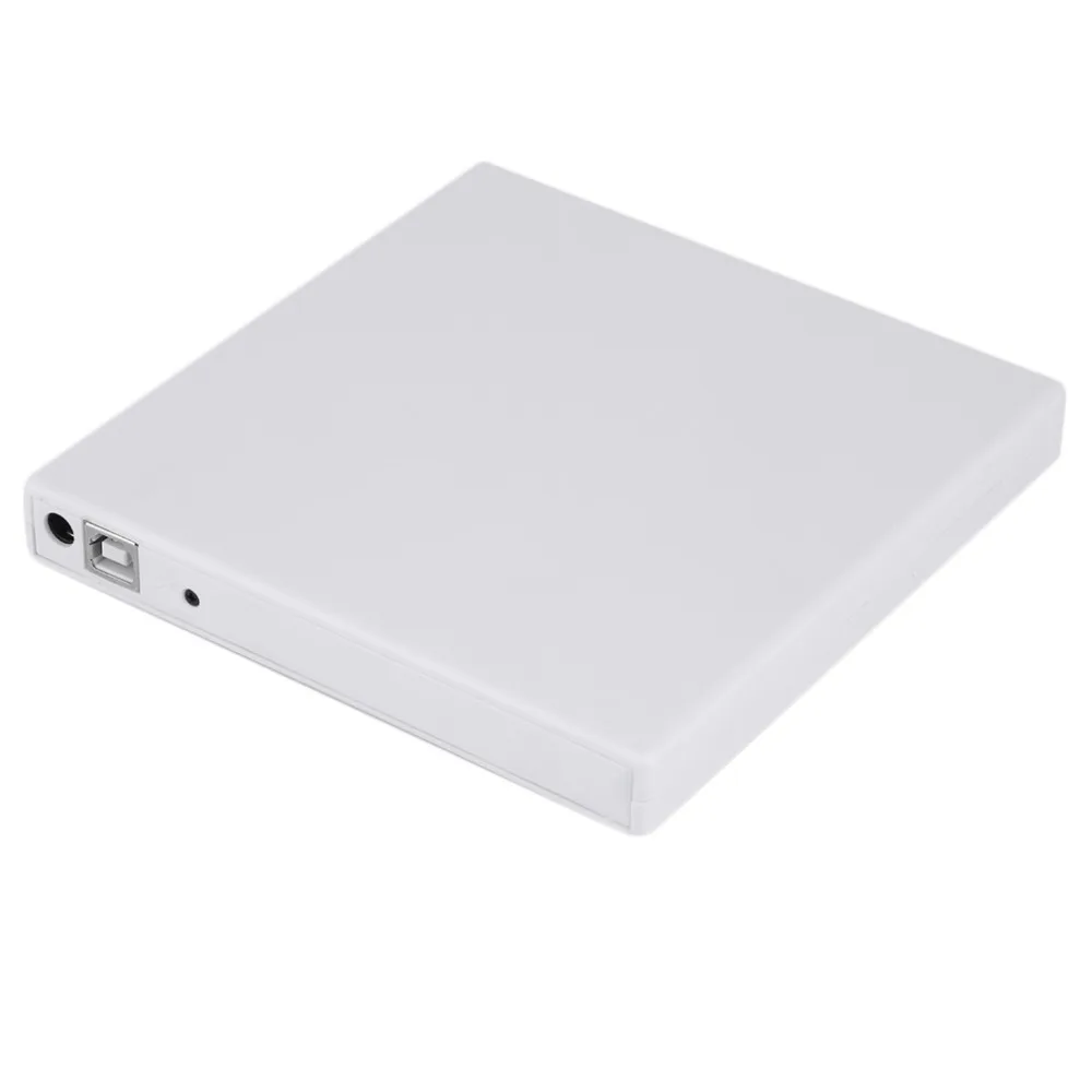 Новейший супер тонкий USB 2,0 внешний CD+-RW DVD+-RW DVD-RAM Пишущий привод для ноутбука