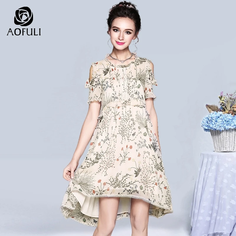Размеры S Boho Цветочный принт летнее платье Для женщин оборка баска с открытыми