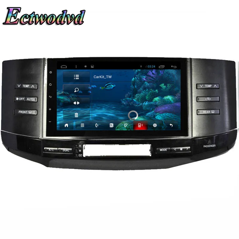 Ectwodvd 9 дюймов Восьмиядерный Android 8 1/четырехъядерный 7 1 автомобильный DVD gps для Toyota