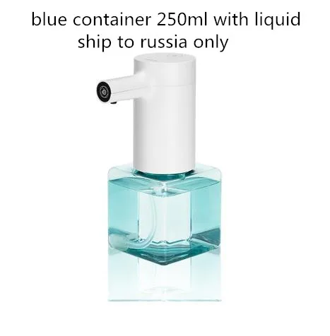 liquid blue 250ml Xiaomi эко-система бренд Lebath Авто Индукционная пена мыло диспенсер ручная мойка 1500 мАч заряд батареи 450/250 мл емкость PK MiniJ - Цвет: liquid blue 250ml