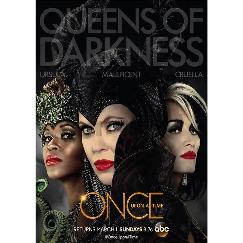 Once Upon a Time домашний интерьер украшения Крафт Фильм плакат рисунок core наклейки на стену