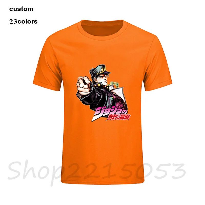 Футболки для девочек уличная Jotaro Kujo Jojos невероятное приключение футболки