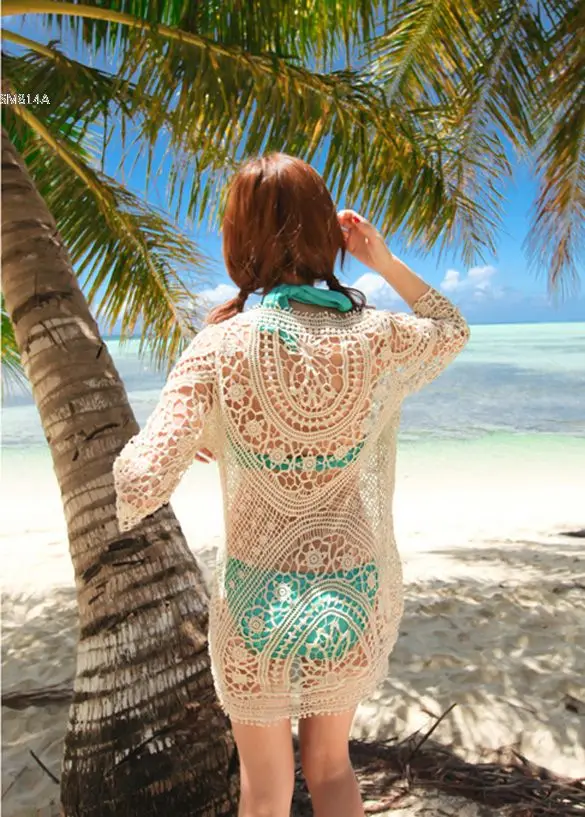 Новое поступление 2015 женщин купальный костюм сексуальные кружева крючком бикини