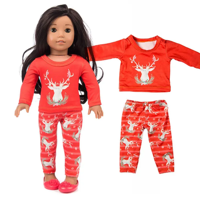 Аксессуары для кукольной одежды Новый кукольный костюм девочек 18 дюймов Одежда