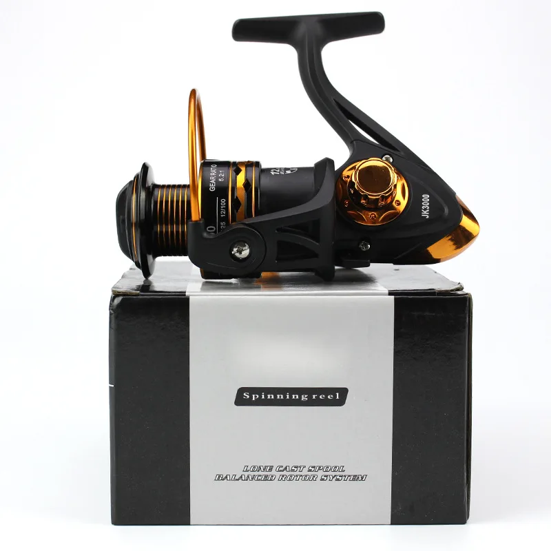 

Fishing Wheel Long Cast Spool Balanced Rotor System All Metal Wire Cup Spinning Reel Fresh&Saltwater Strong