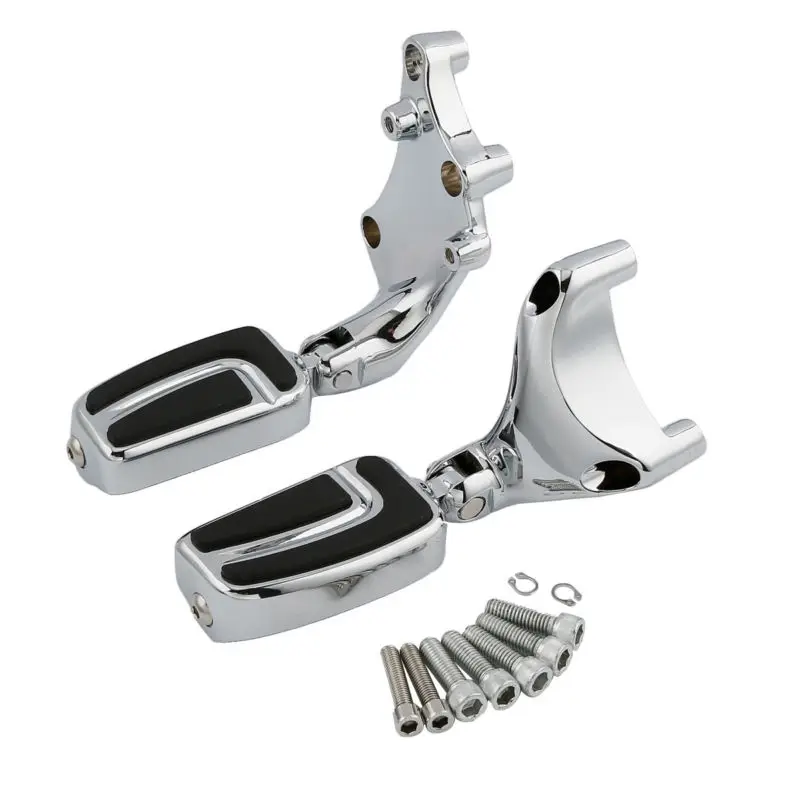 Пара подножек для ног с крепежными кронштейнами Harley Sportster 1200 883 два