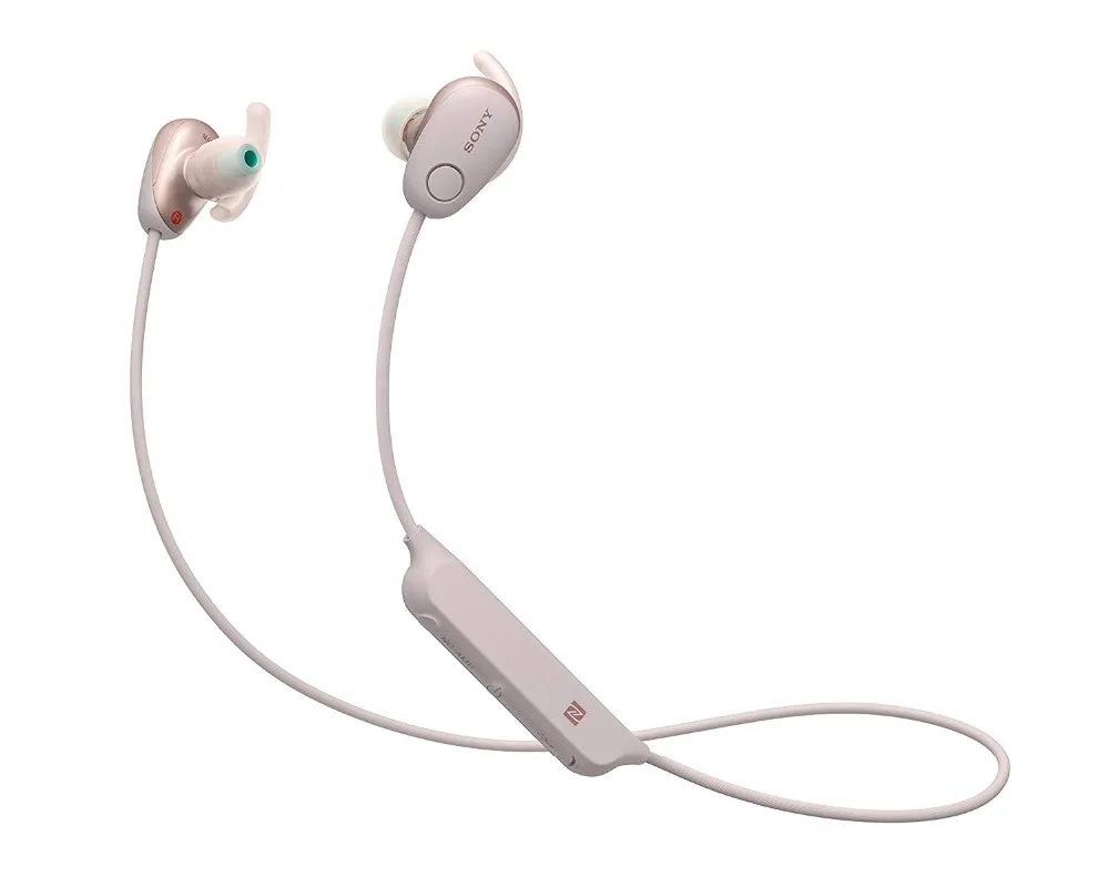 SONY WI-SP600N Беспроводные спортивные наушники с шумоподавлением с микрофоном, NFC водонепроницаемые наушники