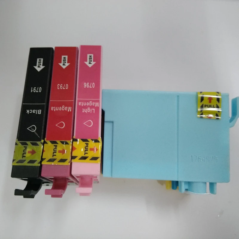 Einkshop T0791-T0796 чернильный картридж T0791 для Epson 1400 1410 1500 Вт PX730WD PX820FWD PX830FWD P50 PX650 PX660 PX700W |