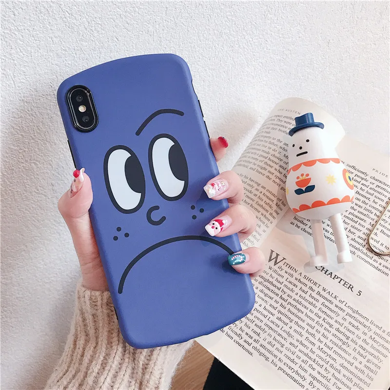 Чехол для телефона GlamPhoneCase с милыми мультяшными большими глазами и смайликом iphone