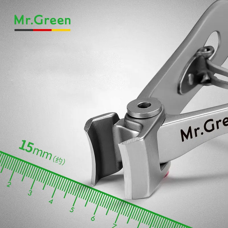 Mr. GREEN кусачки для ногтей Триммер из нержавеющей стали инструменты Маникюрные