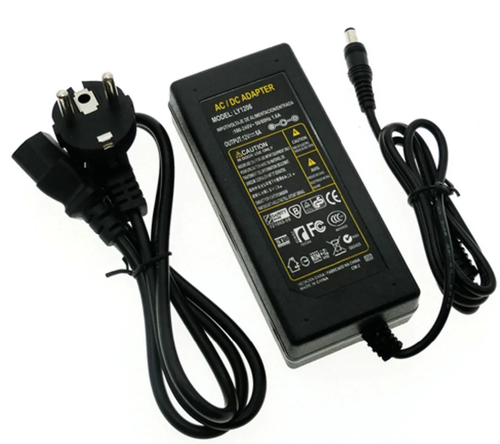 Светодиодная лента RGB SMD5050 5 м 10 + ИК-контроллер с 44 кнопками адаптер постоянного