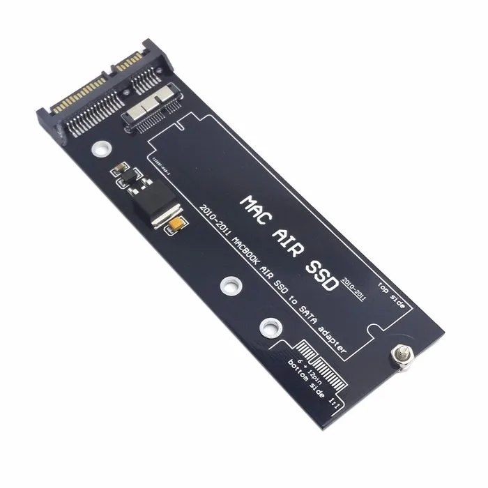 12 + 6pin SSD HDD на SATA 22Pin картридж для жесткого диска PCBA Apple 2010 2011 Macbook Air A1369 A1370 |