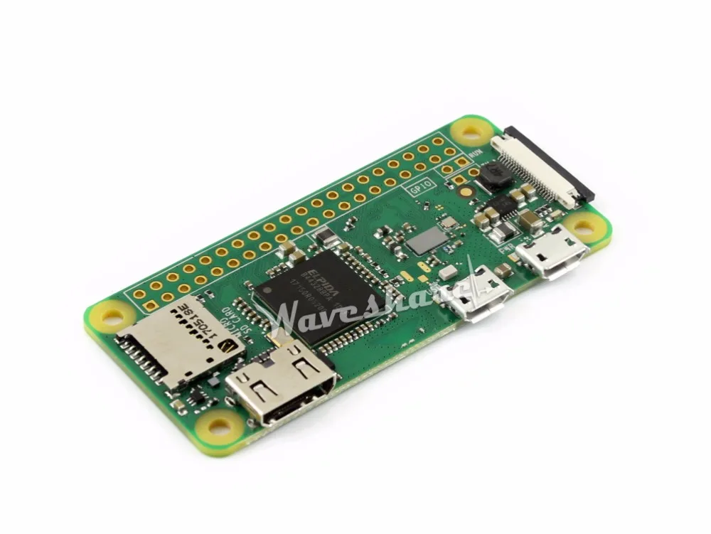 Оригинальный Raspberry Pi Zero W посылка B базовый макетный комплект карта Micro SD адаптер