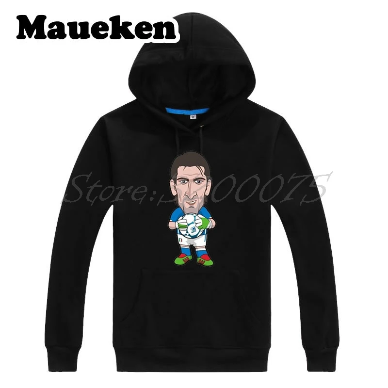 Men Hoodies superman 1 Gianluigi Buffon Italy Legend Captain Sweatshirts Hooded Thick for fans gift Winter W17112816 | Мужская одежда