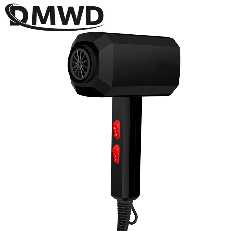DMWD 2200 Вт Портативный электрический фен для волос с горячим и холодным ветром
