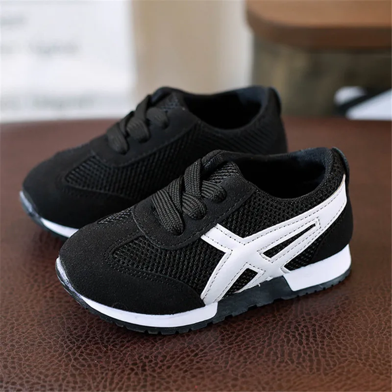 2018 Children Shoes Girls Boys Sport Antislip Soft Bottom Kids Baby Sneaker Casual Flat Sneakers Mesh Loafers | Детская одежда и