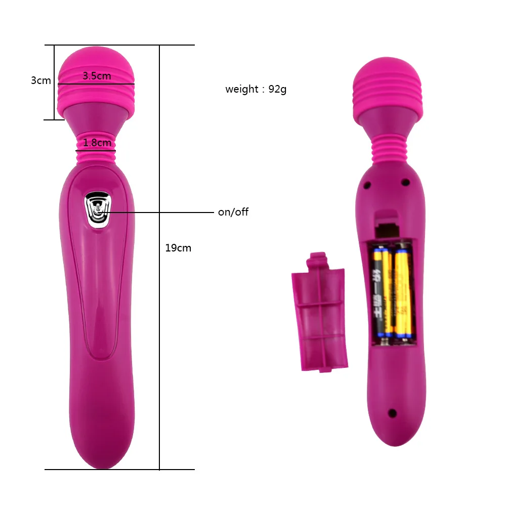 Magic Wand Big AV Vibrator Clitoris Stimulator Dildo Body Massage Multispeed Adult Products Sex Toys For Woman Shop | Красота и