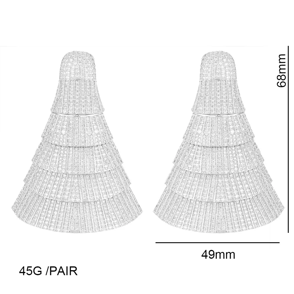 Missvikki геометрические массивные серьги нежные гипоаллергенные для женщин модные