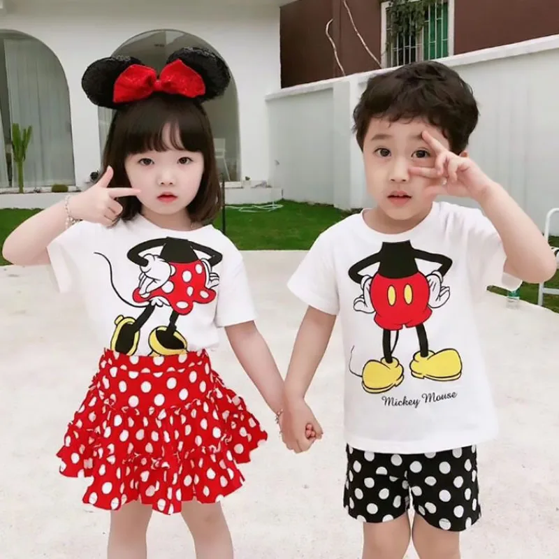 Новинка 2019 года комплект одежды для маленьких мальчиков и девочек летний рисунок