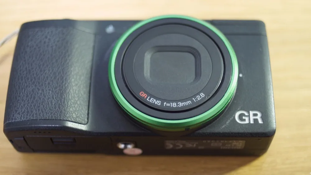 

GREEN Original Lens Ring fit for Ricoh GR /GR II/GR2 Camera