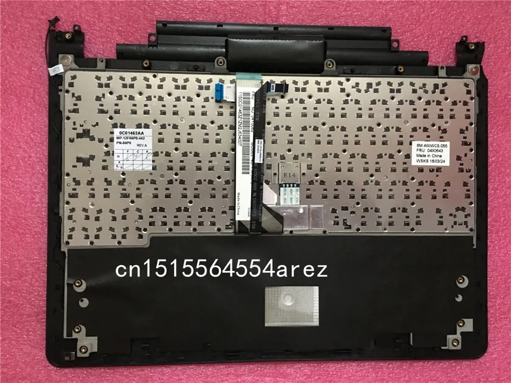Новый оригинальный ноутбук lenovo THINKPAD HELIX Тип 3XXX Упор для рук клавиатура Швейцария