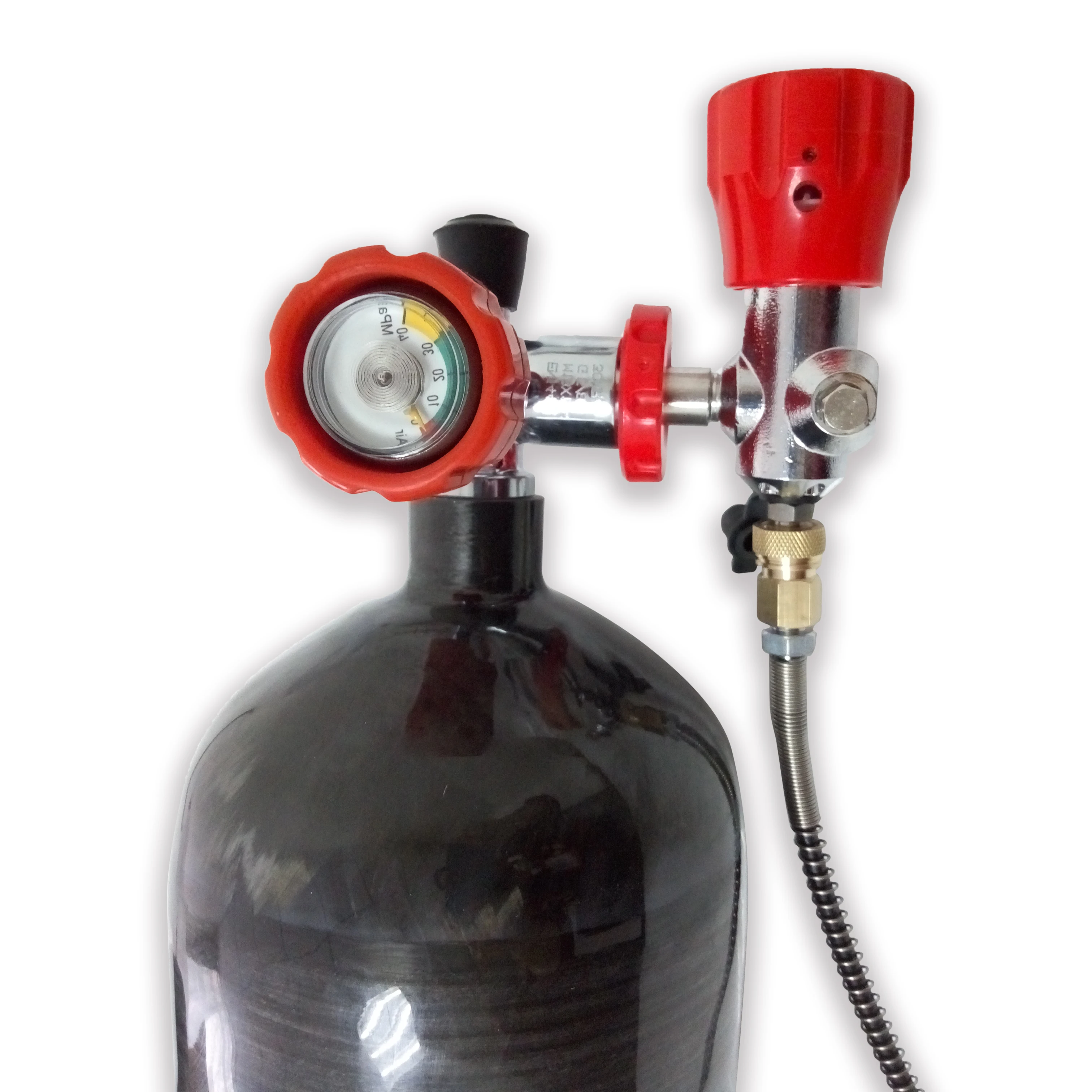 

AC36891 Compressed Air Gun 5 5 Paintball Tank 6.8L Pcp Air Rifle Airsoft Cylinder Hpa 4500Psi For Condor Compressed Air Hunting