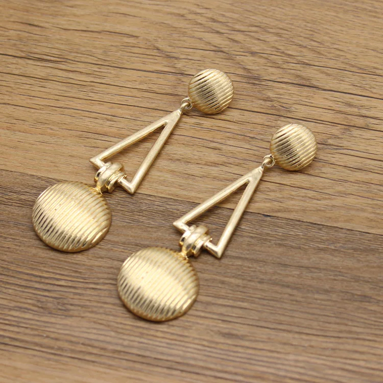 AP-ER1254/TRACYSGER/Geometric exaggerated personality long alloy earrings | Украшения и аксессуары