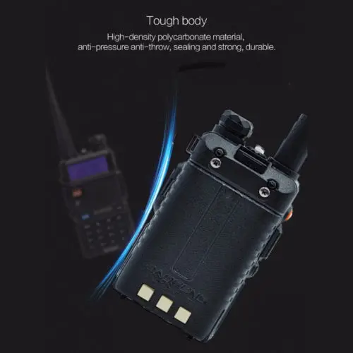 Рация Baofeng UV-5R 136-174/400-520 МГц 5 Вт УКВ Двухдиапазонный портативный двухсторонний