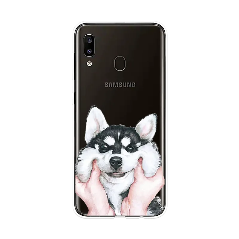 Силиконовый чехол для Sumsung Galaxy A10 A20 A20E A30 A40 A50 A60 A70 A80 телефона милый ПЭТ M10 M20 M30 |