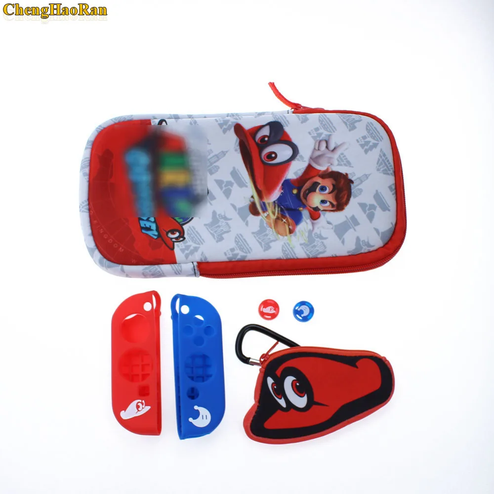 Защитный чехол для консоли Nintendo Switch NS с силиконовым чехлом Joy Con|Сумки| |