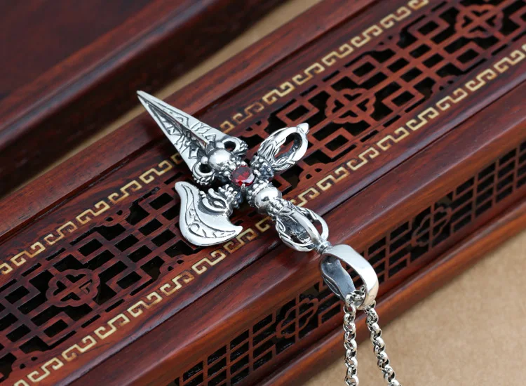 Подвеска нож из серебра 925 пробы в тибетском стиле|knife card|knife kydexknife metal |